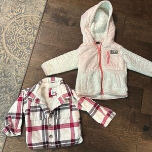 Baby jackets gap and Eddie Bauer